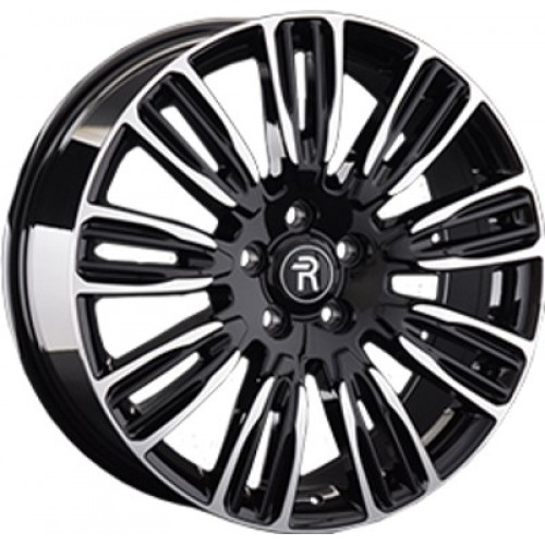 Диски Replica R LR73 BKF R20 W8.5 PCD5x120 ET47 DIA72.6