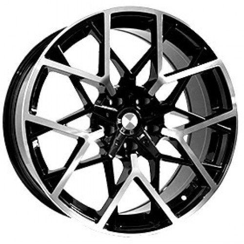 Диски Replica B1383 BKF R19 W8.5 PCD5x112 ET25 DIA66.6