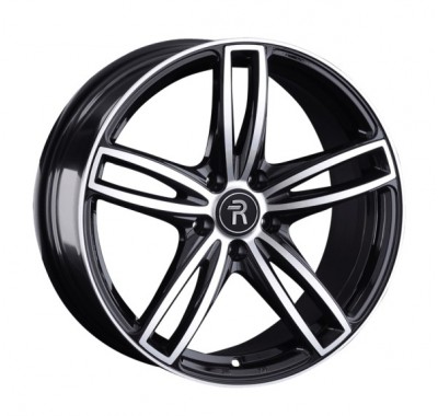 Диски Replica R B214 BKF R18 W8 PCD5x112 ET30 DIA66.6