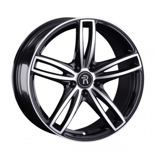 Диски Replica R B214 BKF R18 W8 PCD5x112 ET30 DIA66.6