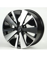 Replica NS1723 BKF R17 W7.5 PCD5x114.3 ET50 DIA66.1
