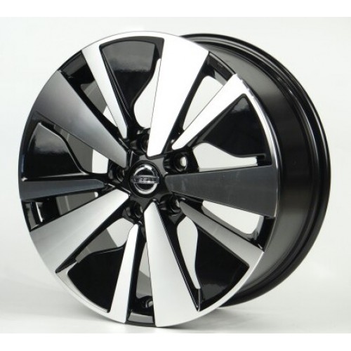 Диски Replica NS1723 BKF R17 W7.5 PCD5x114.3 ET50 DIA66.1