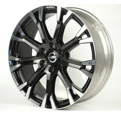Диски Replica NS560 BKF R22 W8 PCD6x139.7 ET30 DIA77.6