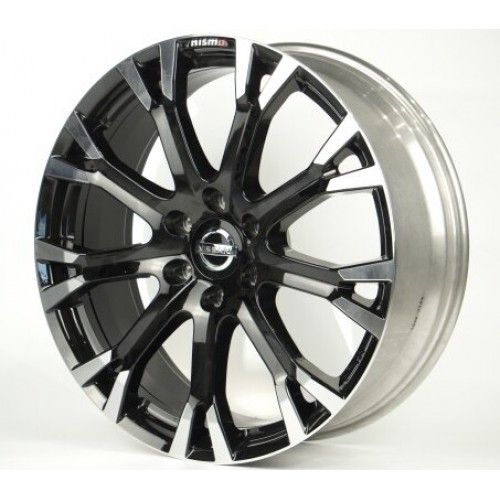 Диски Replica NS560 BKF R22 W8 PCD6x139.7 ET30 DIA77.6