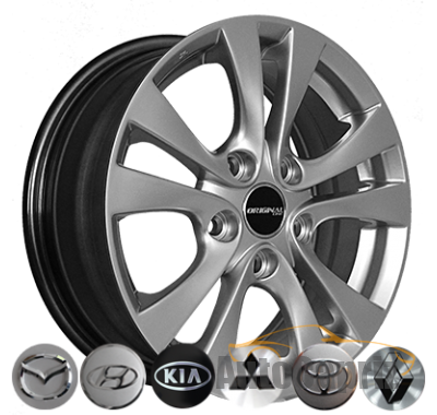 Диски ZY 526 HS R15 W6 PCD5x114.3 ET47 DIA67.1