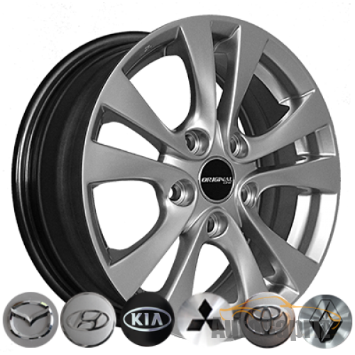 Диски ZY 526 HS R15 W6 PCD5x114.3 ET47 DIA67.1