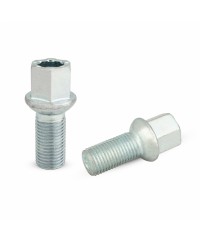 Болт колесный М14x1.5x27мм Сфера Цинк Ключ 17 (Audi, Seat, Skoda, Volkswagen)