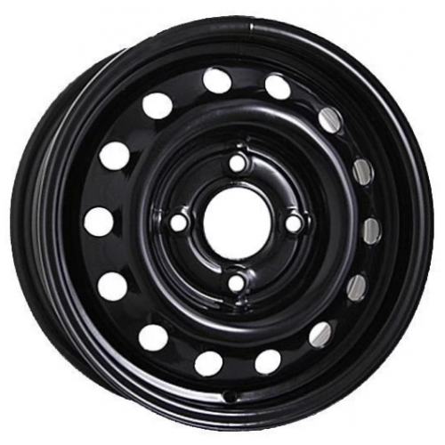 Диски Kapitan ВАЗ Black 2110 R14 W5.5 PCD4x98 ET35 DIA58.6