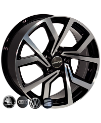 ZW BK5125 BP R16 W6.5 PCD5x112 ET40 DIA 57.1