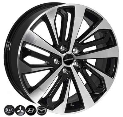 Диски ZF TL1531 BMF R19 W7.0 PCD5x114.3 ET45 DIA 67.1