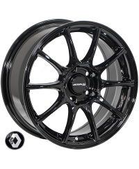 ZW YA3762 BLK R16 W7.0 PCD5x114.3 ET35 DIA 67.1