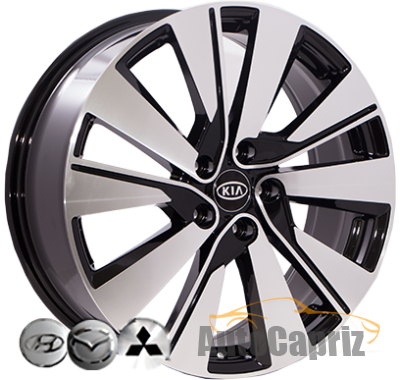 Диски ZF FE136 BMF R17 W6.5 PCD5x114.3 ET40 DIA67.1