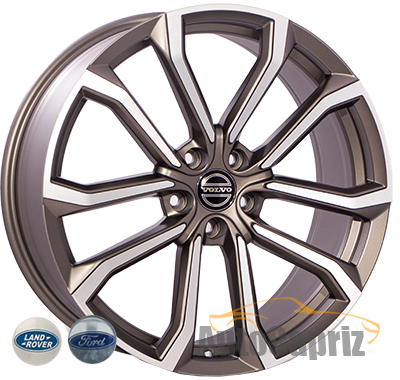 Диски ZF V515 MattGMF R18 W8 PCD5x108 ET49 DIA63.4