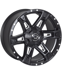 ZW JH-Dark12 MattBLACK R16 W8.5 PCD6x139.7 ET00 DIA106.1