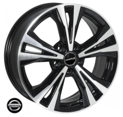 Диски ZW BK5594 BP R18 W7.0 5x114.3 ET35 DIA66.1