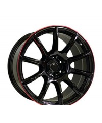 Off Road Wheels OW1012 Glossy Black Red Line Riva Red R20 W8.5 PCD6x139.7 ET10.0 DIA110.5