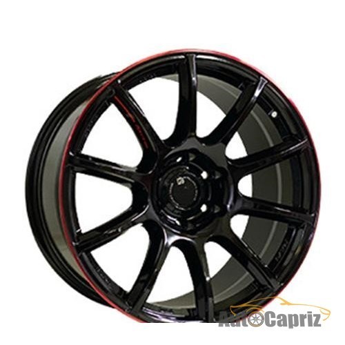 Диски Off Road Wheels OW1012 Glossy Black Red Line Riva Red R20 W8.5 PCD6x139.7 ET10.0 DIA110.5