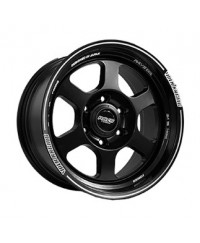 Off Road Wheels OW6025 Matt Blak With Lip Line R17 W8.0 PCD6x139.7 ET0.0 DIA110.0