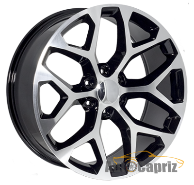 Диски ZF 6701 black R20 W9.0 PCD6x139.7 ET31 DIA78.1