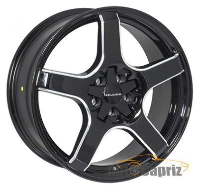Диски ZF TL5655 black R18 W8.0 PCD5x100 ET38.0 DIA73.1
