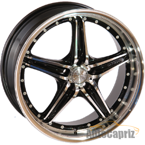 Диски League LG 208 XFMBK R17 W8 PCD5x100 ET40 DIA73.1