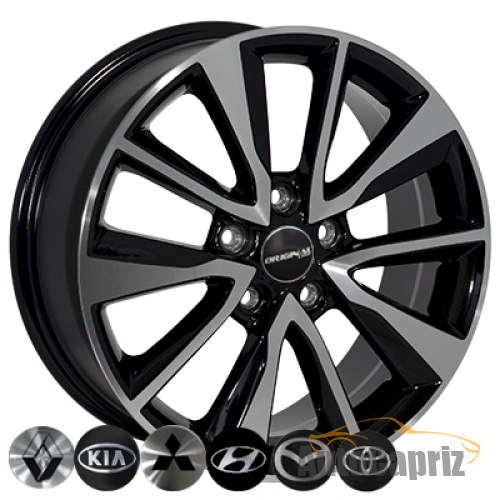 Диски ZF-TL0283NW BMF R17 W7.0 PCD5x114.3 ET52 DIA67.1
