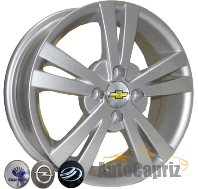 Диски Replica Chevrolet Z614 S R14 W5.5 PCD4x114.3 ET44 DIA56.6