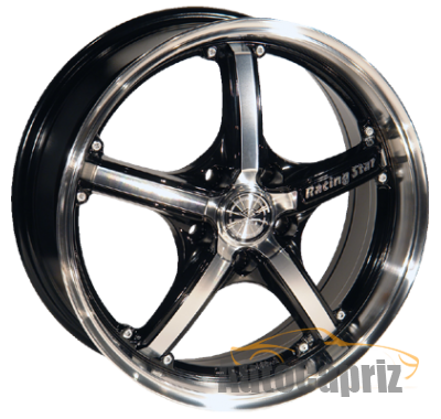 Диски League LG 255 FMBK R15 W6.5 PCD4x100 ET40 DIA73.1