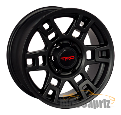Диски ZF QC615 Matt BLACK R17 W8 PCD6x139.7 ET15 DIA108.1