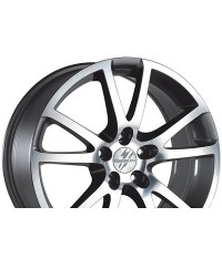 Fondmetal 7400 Titanium Polished R18 W8 PCD5x112 ET48 DIA57.1