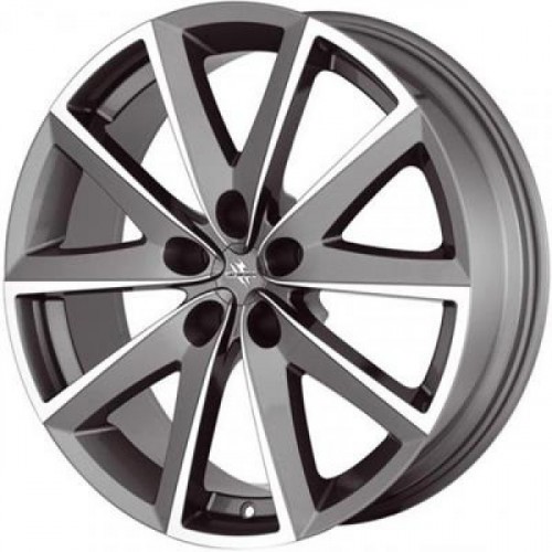 Диски Fondmetal 7600 Titanium polished R16 W7 PCD5x108 ET35 DIA58.1