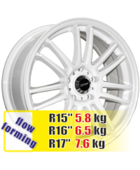 Yokatta-Rays YA 1006 W R17 W7 PCD5x112 ET38 DIA67.1