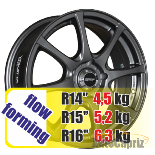 Диски Yokatta-Rays YA 1007 EM/M R14 W5.5 PCD4x100 ET38 DIA67.1