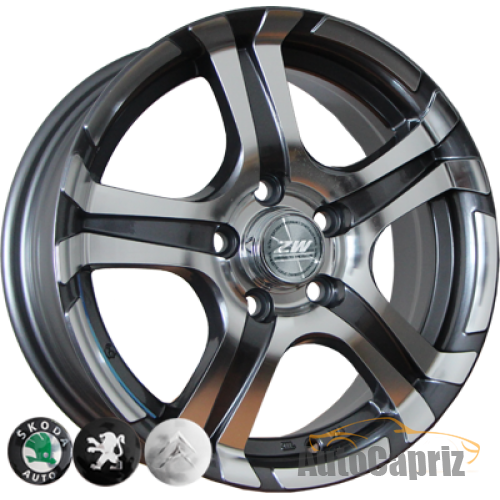 Диски ZW 745 EP R14 W5.5 PCD4x108 ET25 DIA65.1