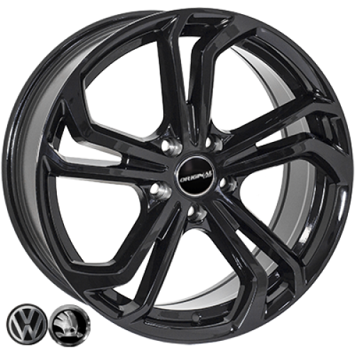 Диски ZW BK5620 BLACK R17 W7.5 PCD5x112 ET45 DIA 57.1