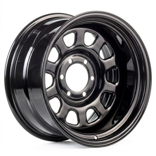 Диски Kapitan Spoke R16 W7.0 PCD6x139.7 ET15 DIA110 Black
