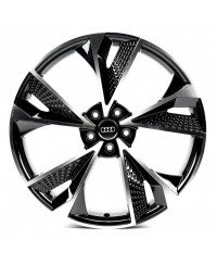 Replica A5456 R18 W8.0 PCD5x112 ET39 DIA66.45 GLOSS BLACK MACHINED FACE R (без кріплення)