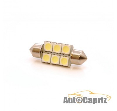 LED-габариты Габарит Baxster T10x36 6SMD 5050 (1шт)
