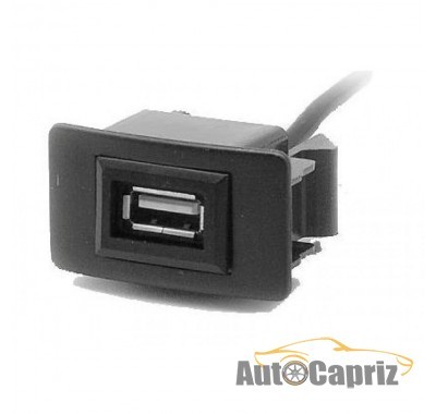 Другое Разъем USB в штатную заглушку Carav 17-005 для а/м  ACURA /HONDA Jazz/City/Civic (1 порт)