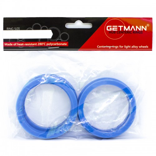 Центровочные кольца Комплект центровочных колец Getmann 74.1 х 71.1 Термопластик 280°C