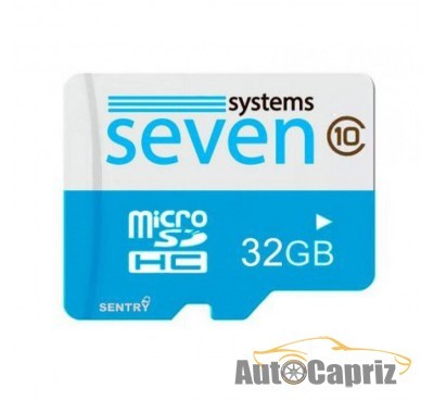 FLASH-память Карта памяти SEVEN Systems MicroSDHC + Адаптер SD 32GB Class 10