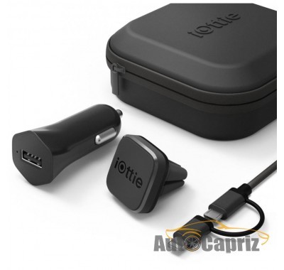 Аксессуары Автокрепление для смартфона iOttie HLTRIO110 iTap Magnetic Mounting and Charging Travel Kit