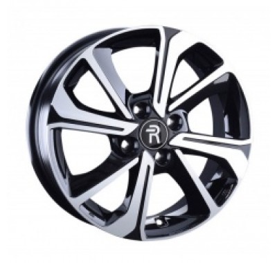 Диски Replay KI242 BKF R15 W6.0 PCD4x100 ET46 DIA54.1