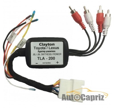Адаптеры Bluetooth,  Xcarlink, iPod и другие Адаптер усилителя Toyota/Lexus Clayton TLA-200