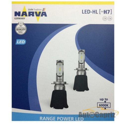 LED- лампы Лампы светодиодные Narva 18005 H7 6000K X2 15,8W