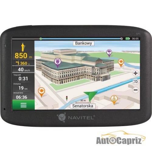 Размер дисплея 5 GPS-навигатор Navitel F150