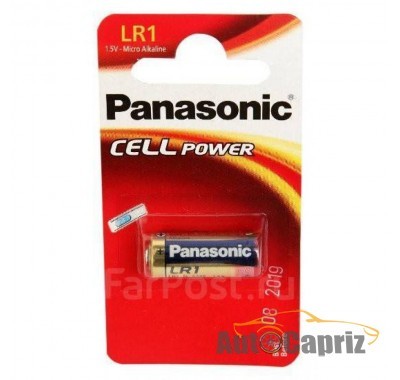 Батарейки Батарейка Panasonic LR1 1 шт/блистер LR1L/1BE