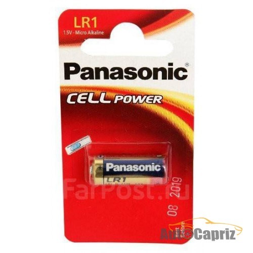Батарейки Батарейка Panasonic LR1 1 шт/блистер LR1L/1BE