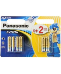 Батарейка Panasonic EVOLTA AAA BLI(4+2) ALKALINE LR03EGE/6B2F 6шт