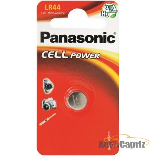 Батарейки Батарейка Panasonic LR44 BLI 1 LR-44EL/1B